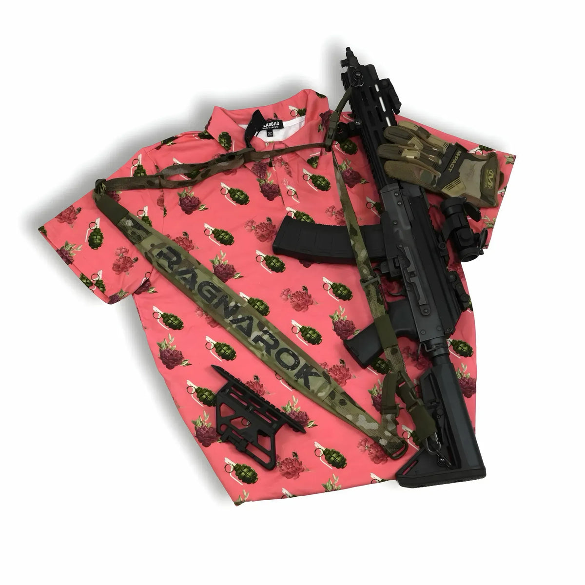 Trīs Punktu Polsterēta Ieroča Siksna RAGNAROK Kraken Sling Gen II Multicam — attēls 12