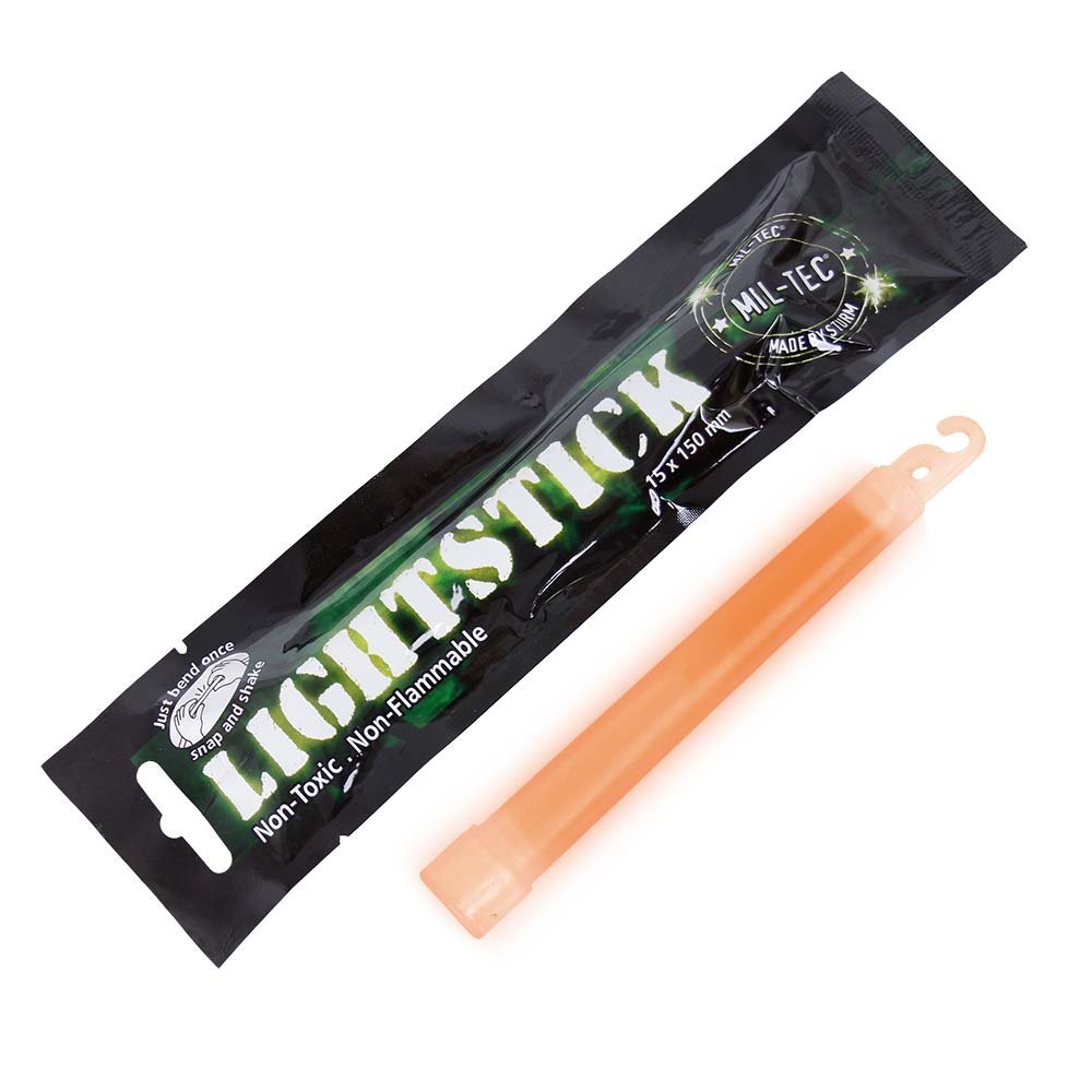 Ķīmiskā gaisma - 15x150mm oranža — Mil-Tec — attēls 1