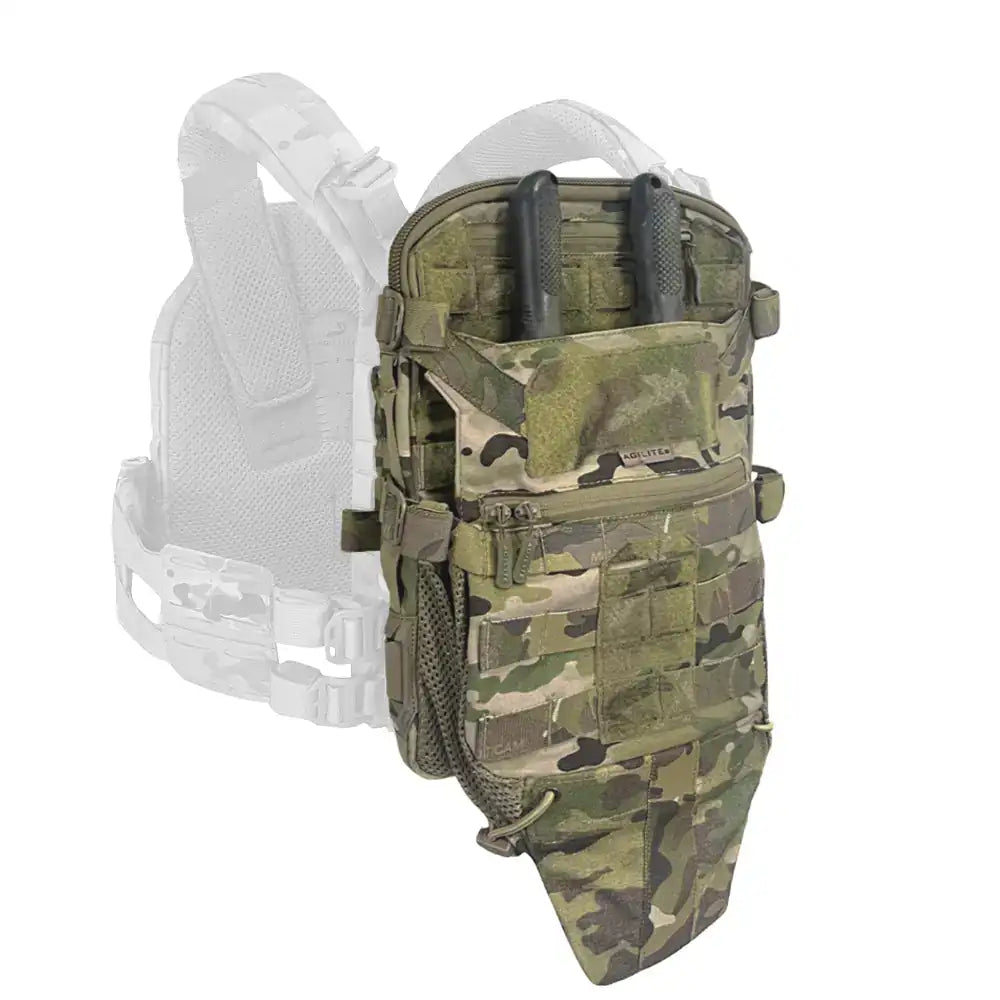 Uzkabes Panelis Agilite Micro MAP™ Back Panel Multicam