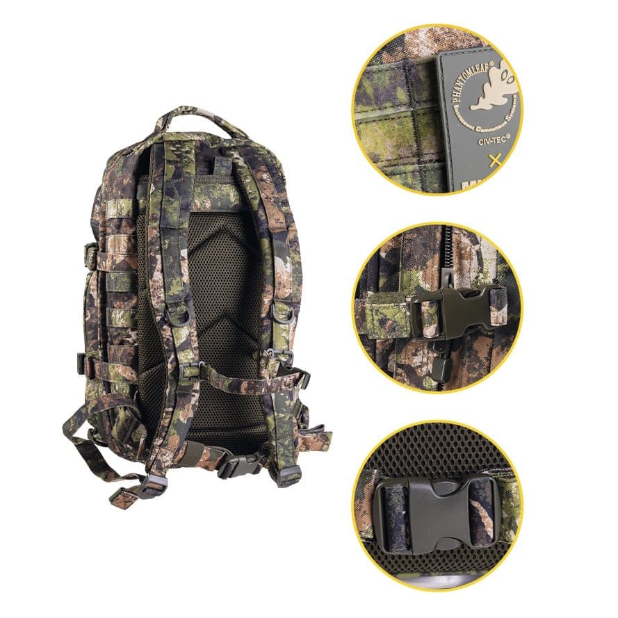 Mugursoma - US ASSAULT SMALL, CIV-TEC® WASP I Z3A — Mil-Tec — attēls 2