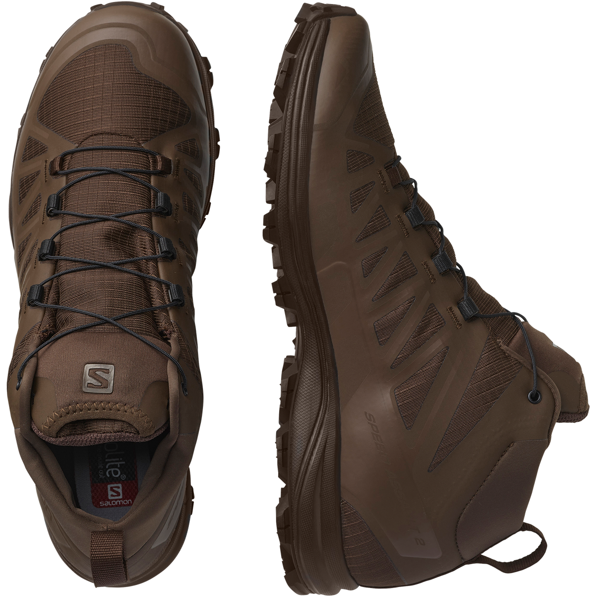 Zābaki SALOMON Speed Assault 2 Earth Brown — attēls 3