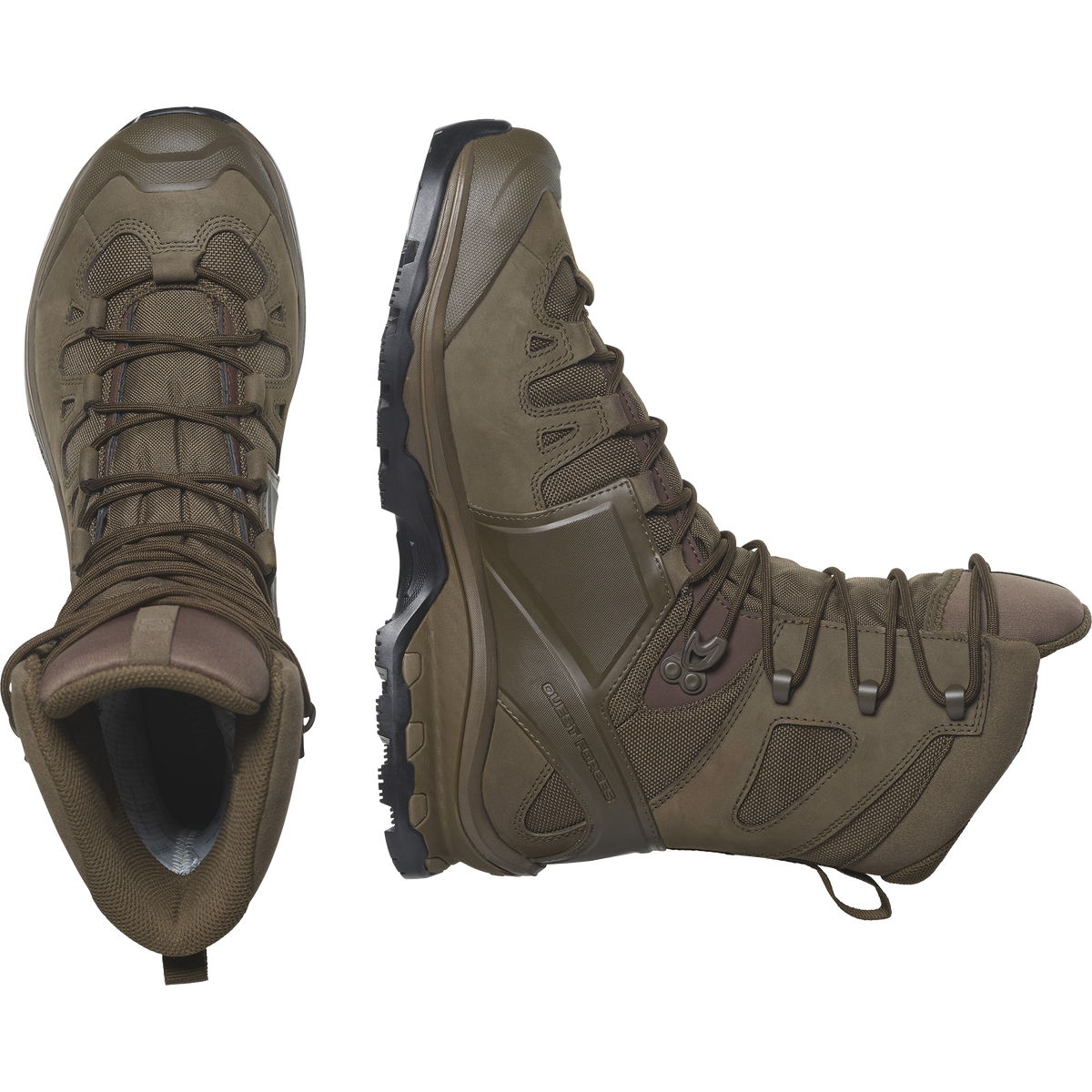 Zābaki SALOMON QUEST 4D Forces 2 HIGH GTX EN Earth Brown — attēls 3