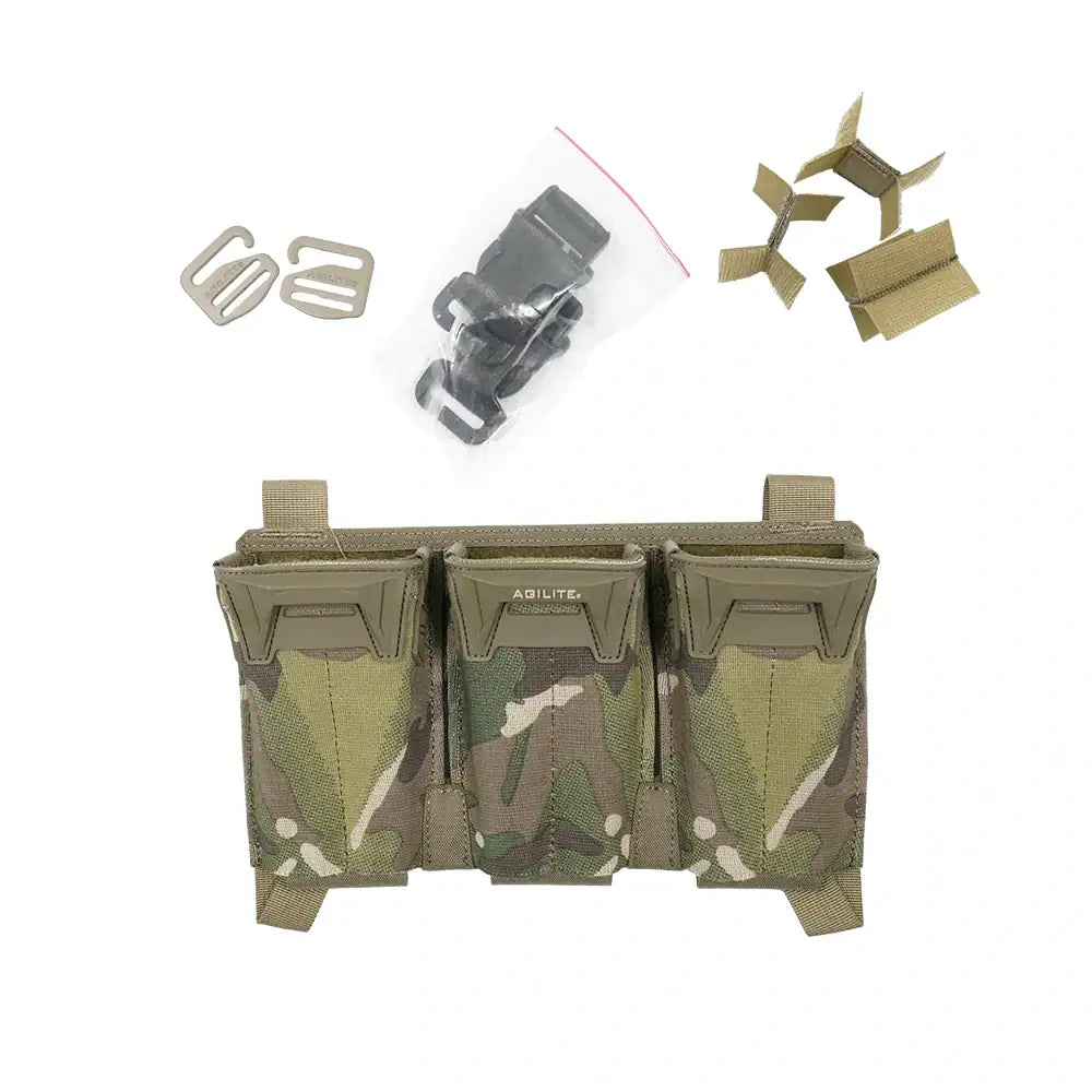 Aptversoma AGILITE Pincer™ 5.56 Triple Mag Pouch Multicam