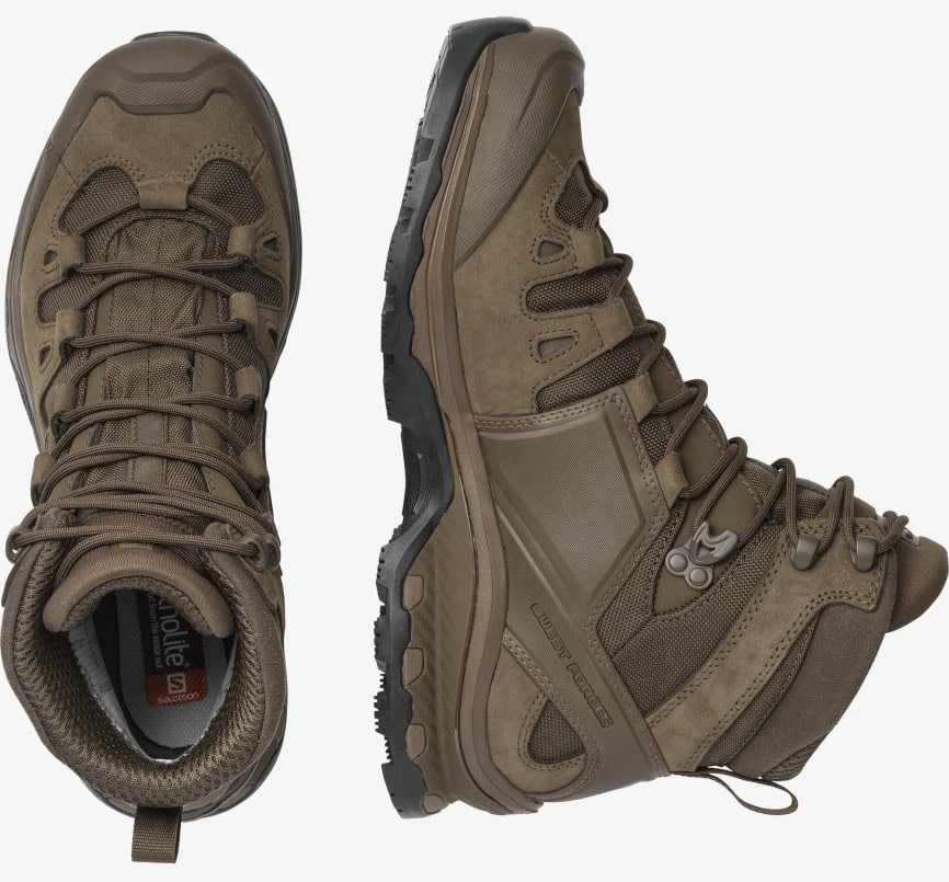 Zābaki SALOMON QUEST 4D GTX Forces 2 EN Earth Brown — attēls 2