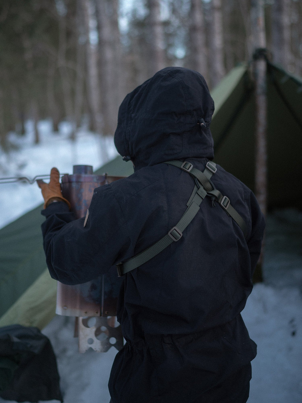 Krūšu soma SAVOTTA Rintamus Chest Pack Green – attēls 6