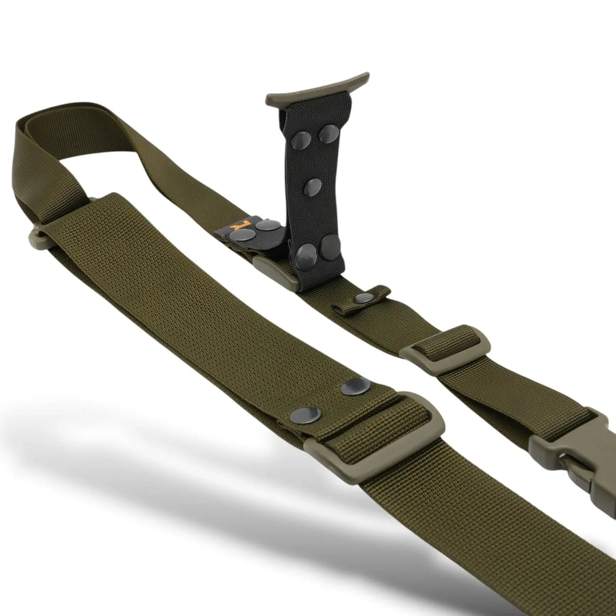Divu Punktu Ieroču Siksna RAGNAROK Odin Carabiner Gen II Olive — attēls 4