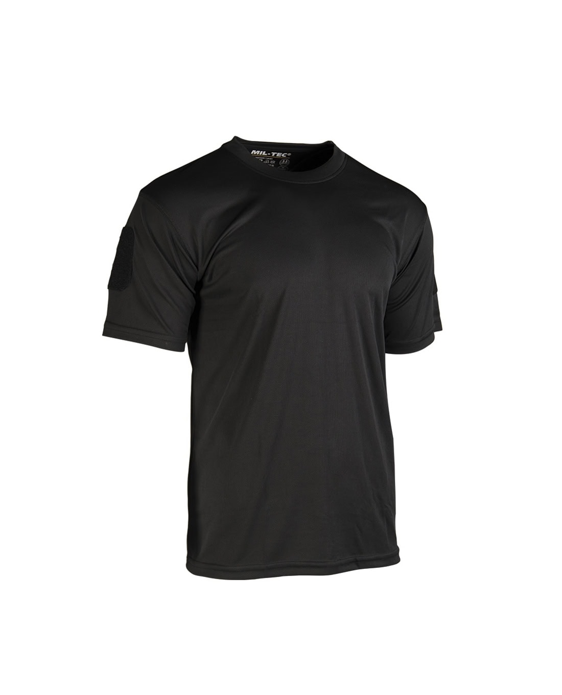 T-krekls - TACTICAL QUICK DRY T-SHIRT, Black — Mil-Tec — attēls 1