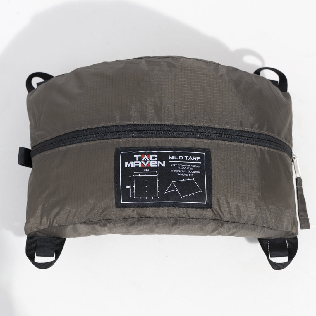 Pentagon Wild teltene 3 × 3 m (TACMAVEN) – Coyote