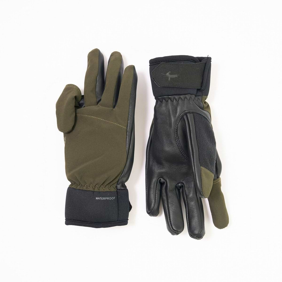 Cimdi Sealskinz Waterproof All Weather Shooting Glove Olive BROOME, M