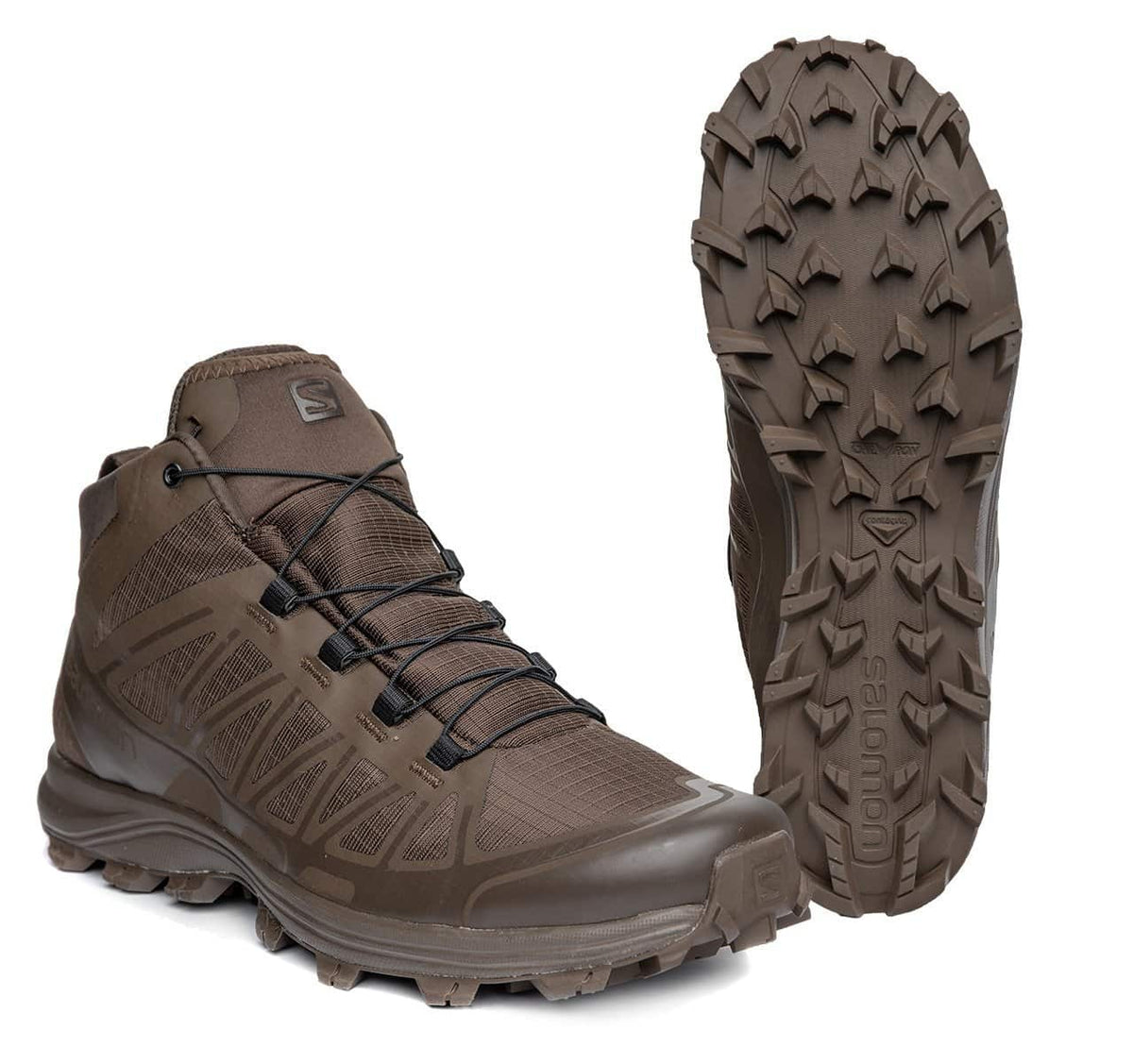 Zābaki SALOMON Speed Assault 2 Earth Brown — attēls 1