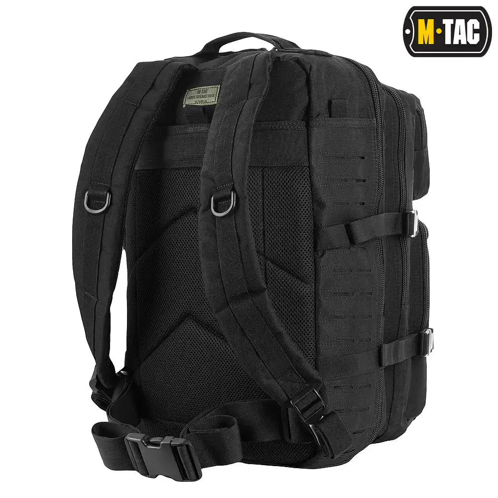 Mugursoma - M-Tac Large Assault Pack Backpack Laser Cut Black