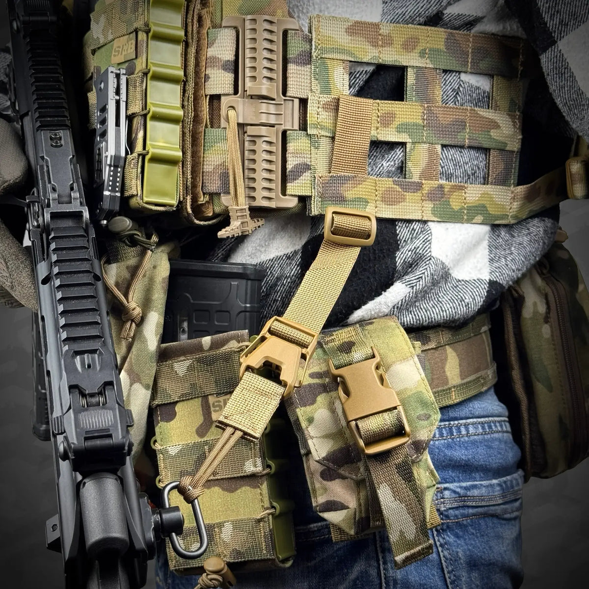 RAGNAROK THOR-1 Papildus Paracord Stiprinājuma Cilpa Coyote — attēls 8