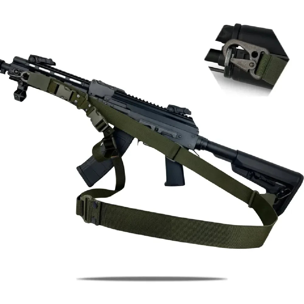 Trīs punktu Ieroča Siksna ar Karabīni RAGNAROK Hel Sling Gen II Olive — attēls 5