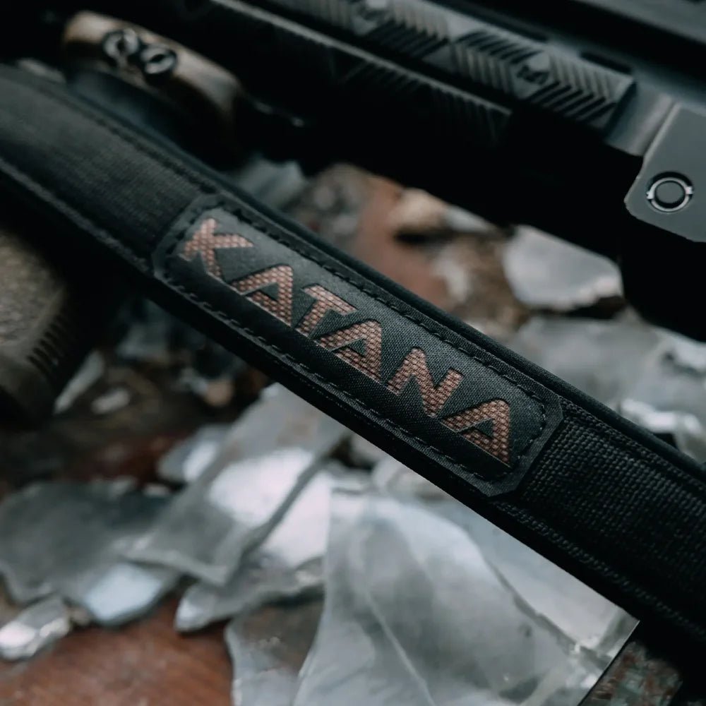 Divu Punktu Ieroču Siksna RAGNAROK Katana Sling Black — attēls 12