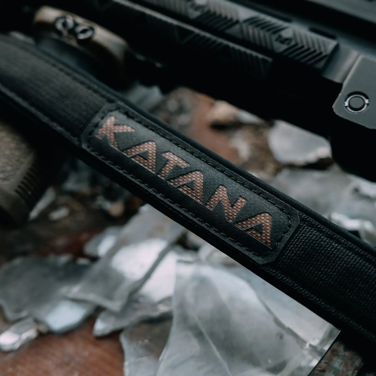 Divu Punktu Ieroču Siksna RAGNAROK Katana QD Black — attēls 4