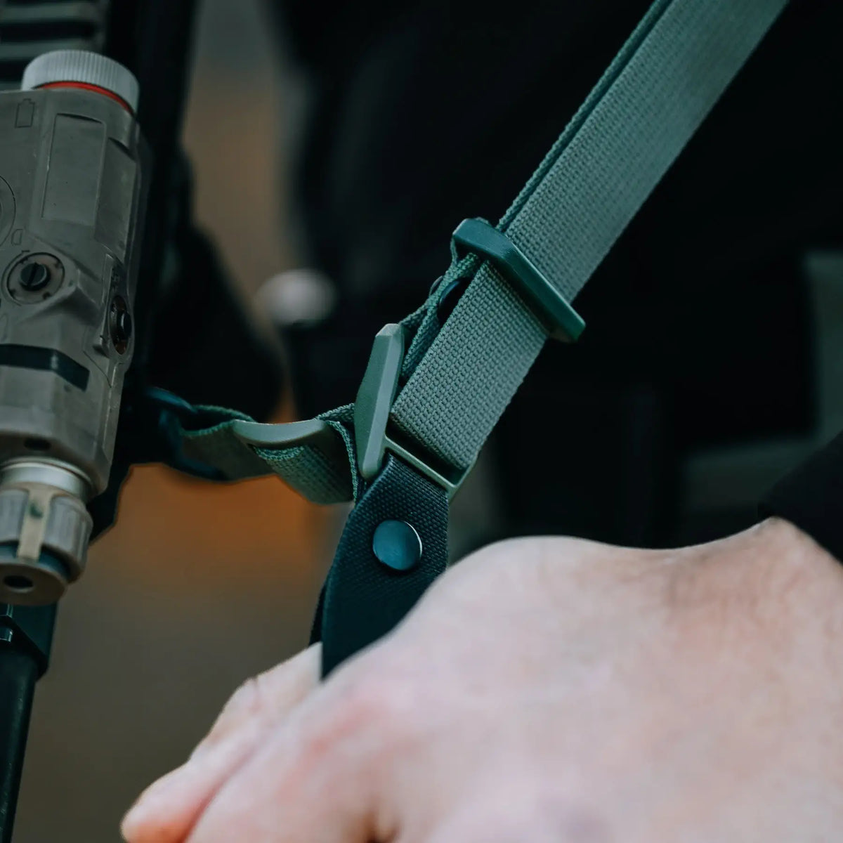 Divu Punktu Ieroču Siksna RAGNAROK Katana QD Ranger Green — attēls 8