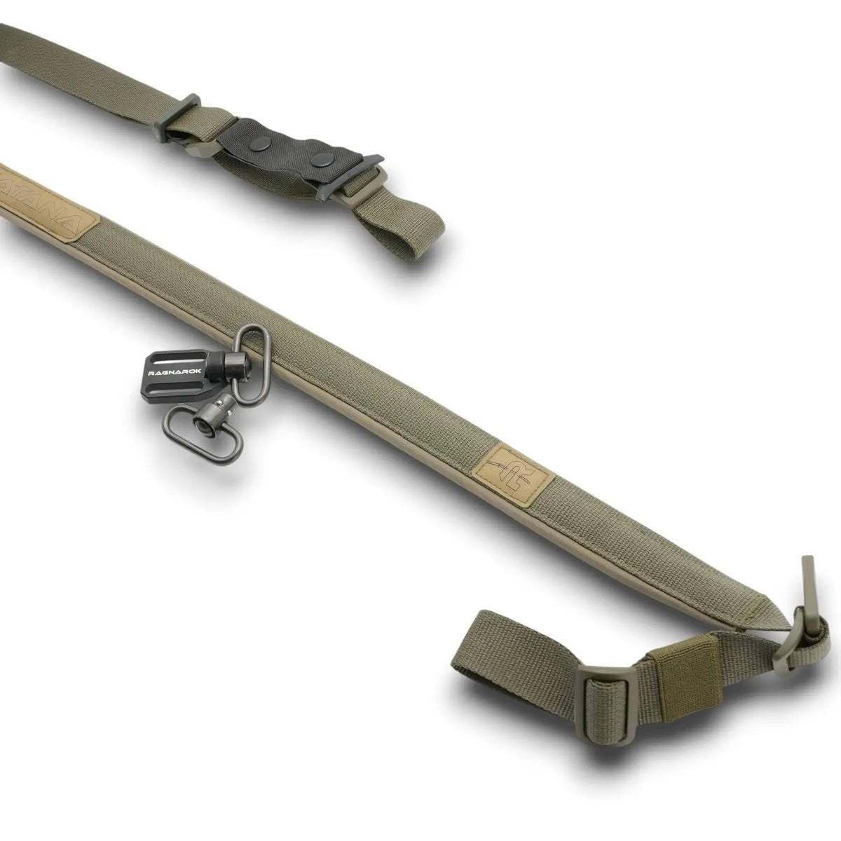 Divu Punktu Ieroču Siksna RAGNAROK Katana QD Ranger Green — attēls 3