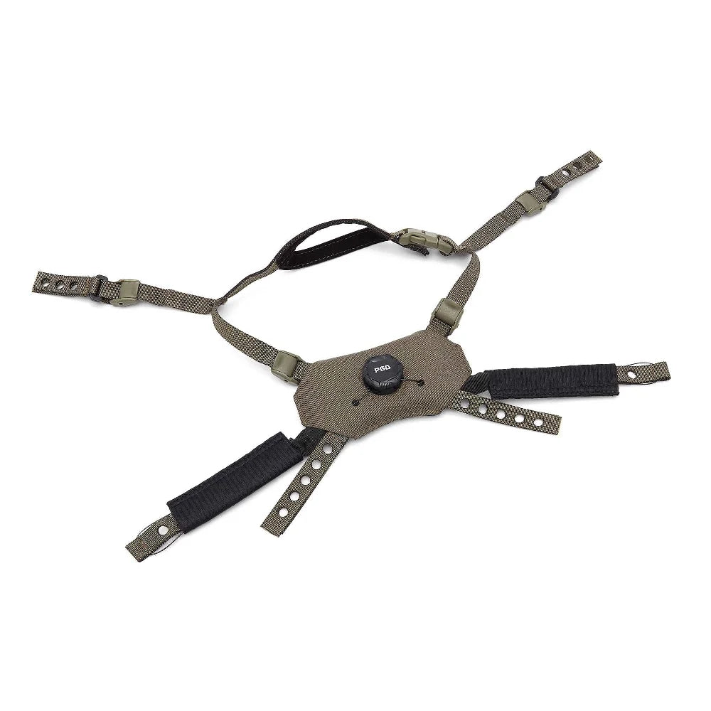 Ķiveres iekāres sistēma PGD Helmet Dial Retention System, OD Green
