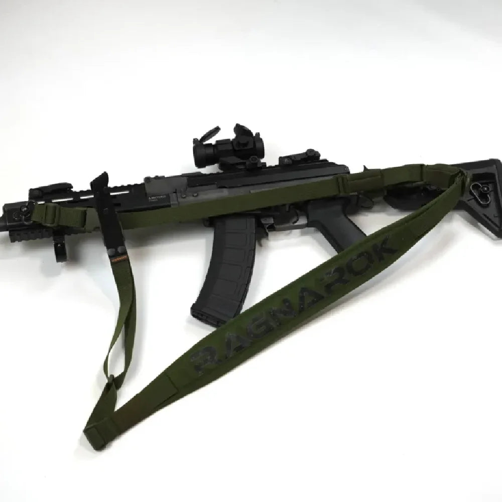 Trīs Punktu Polsterēta Ieroča Siksna RAGNAROK Kraken Sling Gen II Olive — attēls 11