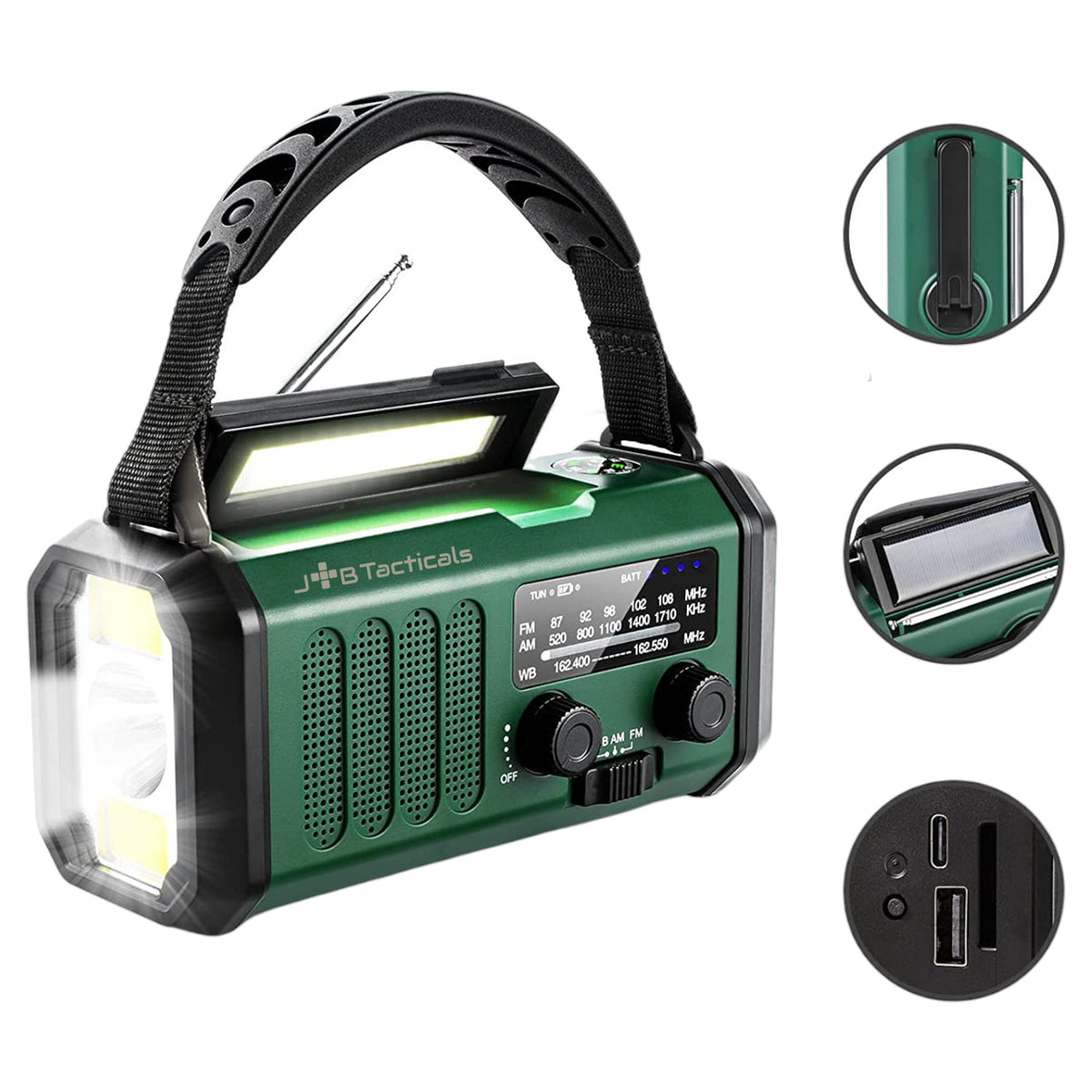 JB Tacticals Emergency Radio JB-09