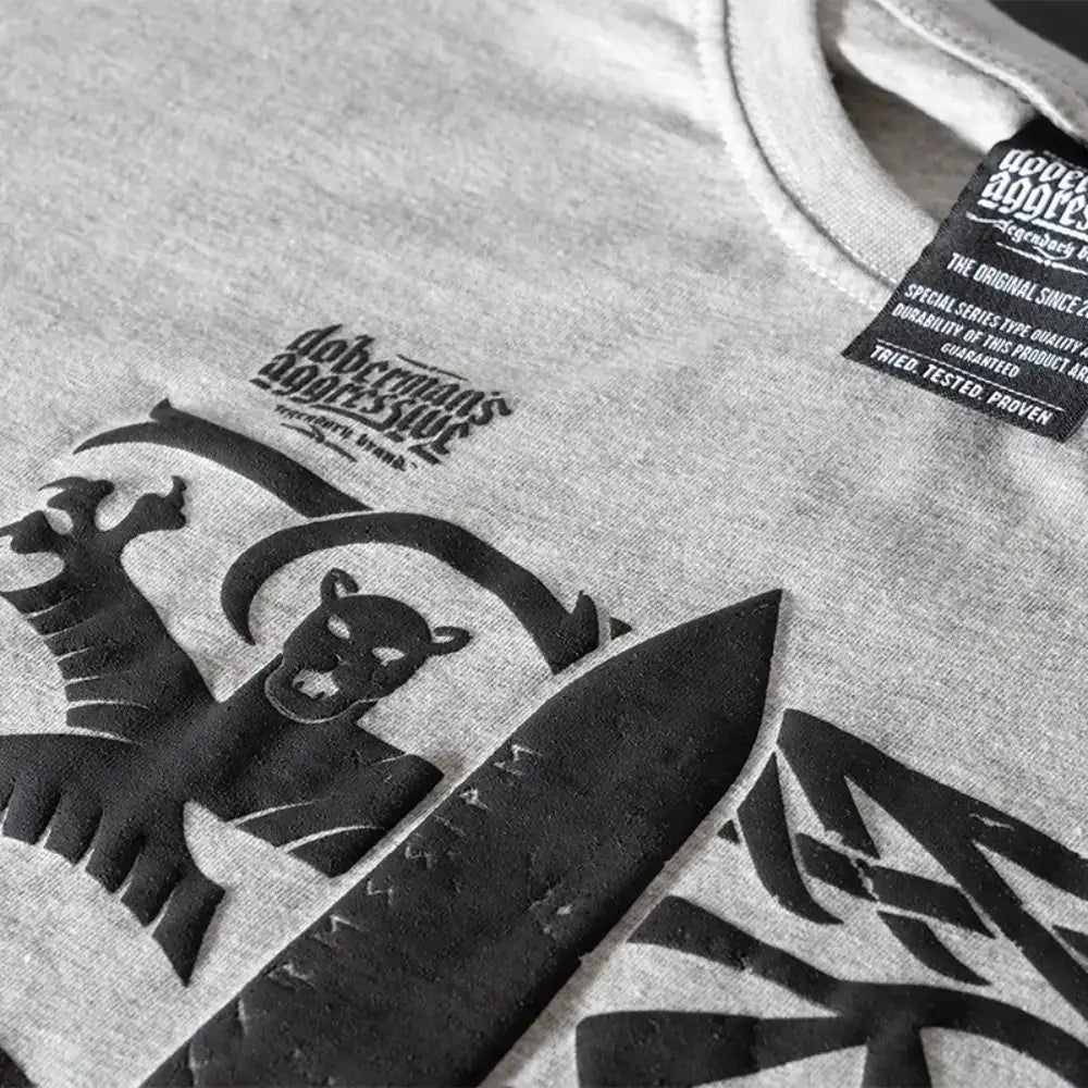 Dobermans Aggressive Viking Lion – Grey