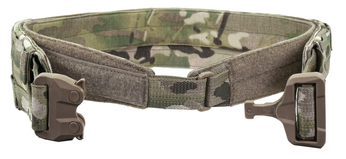 Uzkabes Josta WAS Low Profile MOLLE Belt Multicam L With Plastic Cobra Webbing Belt